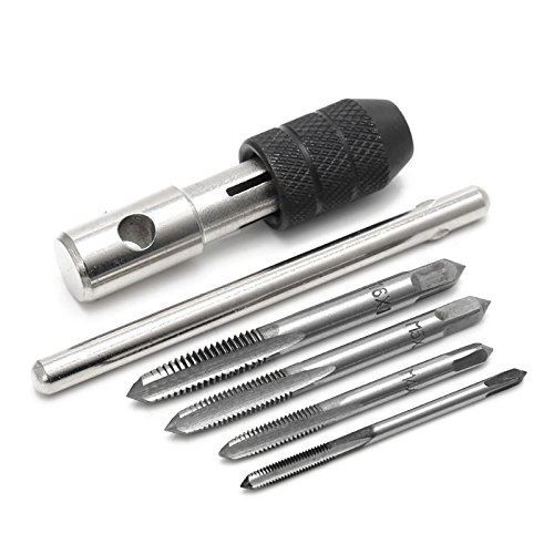 Juego De 3 Machos De Roscar Manuales (M3, M4, M5) - Herramientas Profesionales Para Metales Y Madera