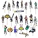 SUYEPER S4&S5 Cupcake Toppers Cake Decor (24PCS)