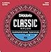 D'Addario Guitar Strings - Classic Nylon Guitar Strings - EJ27H Classical Guitar Strings - Silver Plated Wrap, Nylon Core, Clear Student Nylon Trebles - Hard Tension, 1-Pack