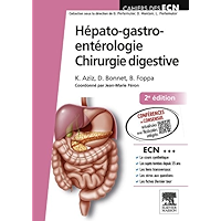 Hépato-gastro-entérologie. Chirurgie digestive (Cahiers des ECN) (French Edition) book cover Hépato-gastro-entérologie. Chirurgie digestive (Cahiers des ECN) (French Edition) book cover