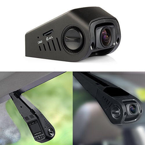 AUTO-VOX A118-C B40C Stealth Car Dashboard Camera Capacitor Edition Covert Mini Dash Cam Full 1080P HD video No Internal Battery 170Â¡Ã£ Super wide an   gle 6G Lens with G-sensor WDR Night Vision Loop Recording