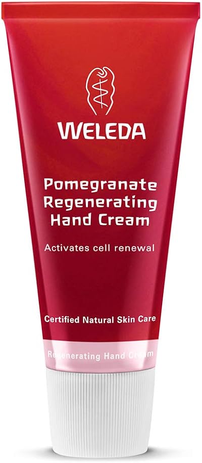 WELEDA Pomegranate Regeneration Hand Cream 50ml Organic Shea Butter Skin Renewal