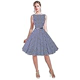 Maggie Tang Women's 1950s Vintage Rockabilly Dress