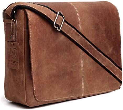 wilson leather mens messenger bag