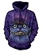 The Mountain Men's Big Face Cheshire Cat Hoodie