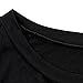 Doris Women's Hole-Broken Side Slit Casual Cotton Mini T Shirt Dresses