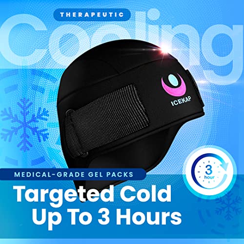 Icekap Migraine Relief Cap (2Hour Cooling) — Cold Cap for Headache