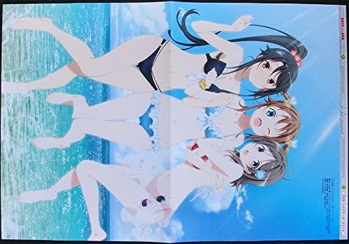 Amazon Co Jp ハイスクール フリート ピンナップポスター 宗谷ましろ 岬明乃 知名もえか シロちゃん ミケちゃん もかちゃん はいふり ビキニ水着アニメ ホビー 通販