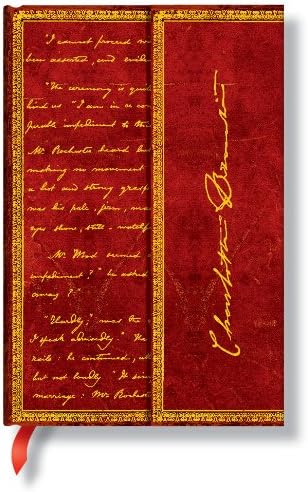 Embellished Manuscript Charlotte Bronte Mini Lined