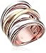 Michael Kors Tri Tone Multi-Strand Ring