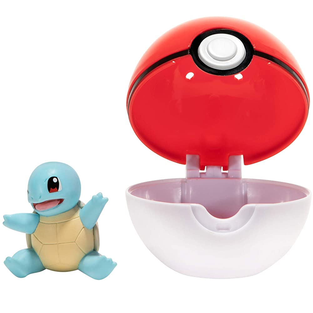 WCT Pokemon Clip N Go Squirtle & Poke Ball
