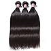 UNICE Hair 10A Malaysian Straight Human Hair 4 Bundles Unprocessed Virgin Human Hair Weave Extensions (14 16 18 20 inch)