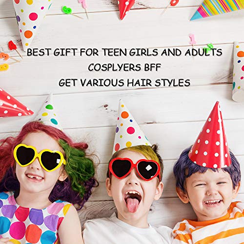 image for MOULEI Hair Chalk, Hair Chalk Pens, Temporary Washable Hair Color for 