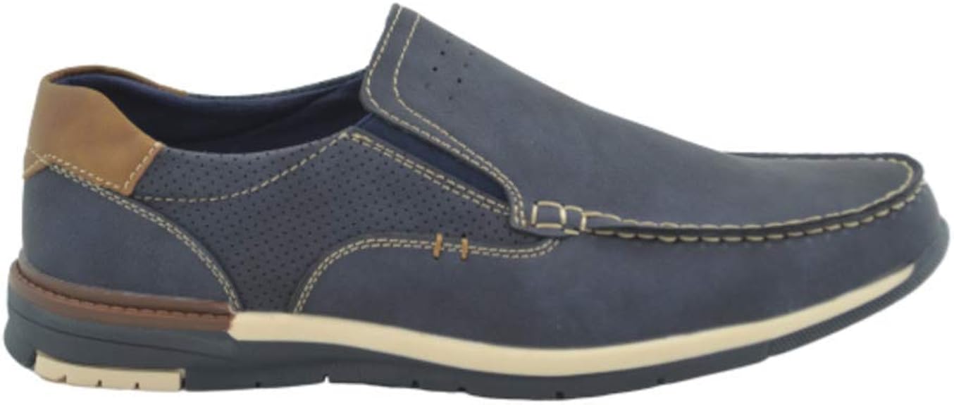 Nautical SlipOn 91014 Navy Blue Size 9 UK Amazon.co.uk Shoes & Bags