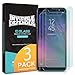Ringke Screen Protector Compatible with Galaxy A6 Plus - Invisible Defender Glass 3-Pack 0.33 mm TEMPERED GLASS Ultimate Clear Shield, High Definition (HD) Quality, Anti-Scratch Technology