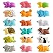 TUPARKA 18 PCS Animal Cable Protector Cute Animal Charger Cord Saver USB Charging Cable Protector Works with Most Cell Phone Charging Cable