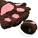 Arshiner Women Cat Bear Paw Claw Soft Winter Gloves