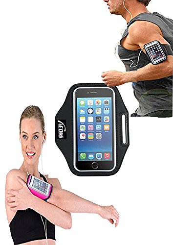 Aeoss Armband for Mobile Phone Running Upto 5 Inches, for Phone 6 Samsung Microsoft Sony Moto G,Samsung Galaxy J2,