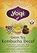 Yogi Green Tea Kombucha Decaf Tea, 16 bags