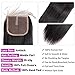 Flady Brazilian Straight Human Hair 4 Bundles with Middle Part Closure 10A Unprocessed Virgin Brazilian Straight Hair Bundles with Closure (16 18 20 22+14inchclosure)