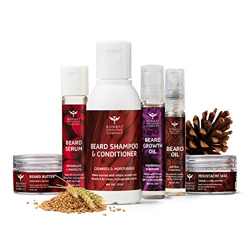 Bombay Shaving Company 6in1 Complete Beard Care Kit for Cleansing
