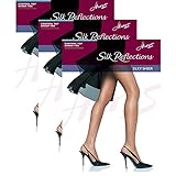 Hanes Womens Set of 3 Silk Reflections Control Top