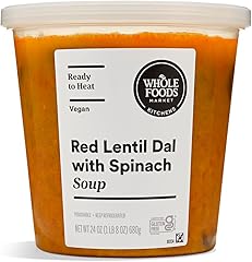 Whole Foods Market Kitchens Red Lentil Dal & Spinach Soup, 24 OZ