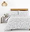 Creative Cloth Skandi Woodland Double Duvet Cover Set - Grey And White - View #10