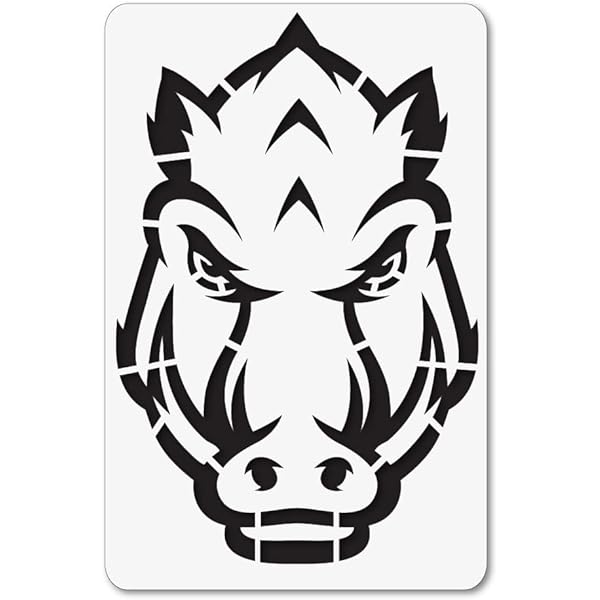 Amazon.com: U-Stencil Arkansas Razorbacks Multi-Purpose Stencil - ARKOOS-502 : Arts, Crafts & Sewing amazon-com-u-stencil-arkansas-razorbacks-multi-purpose-stencil-arkoos-502-arts-crafts-sewing