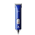 Andis Professional UltraEdge Super 2-Speed Detachable Blade Dog/Pet Clipper, Rotary Motor with Shatter-Proof Housing, Runs Calm & Silent, 14-Inch Cord, for All Dog Coats & Breeds, 120 Volts, Blue