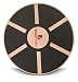 WODFitters Balance Board - Premium Wooden Wobble Board - 16" Round Balance Trainer - Fit Board / Exercise Board For Core Training Fitness Workouts, Physical Therapy & Rehabilitation - w/ Carrying Bag