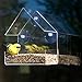 Evelots Clear Acrylic Window Bird Feeder, Strong All Weather Suction Cups