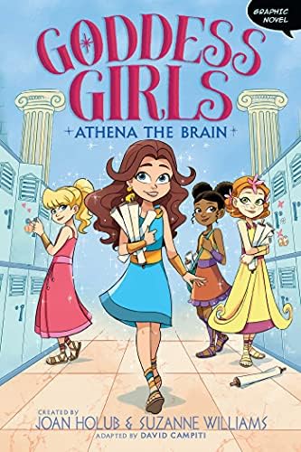 Goddess Girls Series 4 Books Set (Graphic Novel): David Campiti