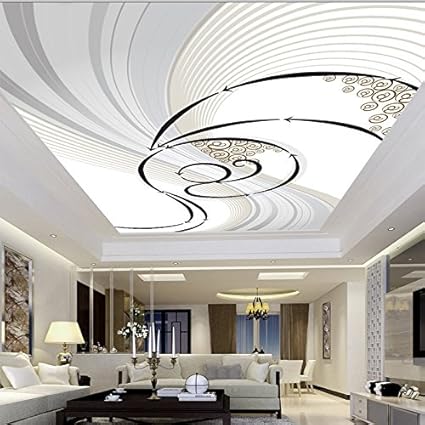 Lwcx Modern Abstract Dynamic Zenith Pattern Design Ceiling Mural