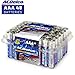 ACDelco 48-Count AAA Batteries, Maximum Power Super Alkaline Battery, 10-Year Shelf Life, Reclosable Packaging