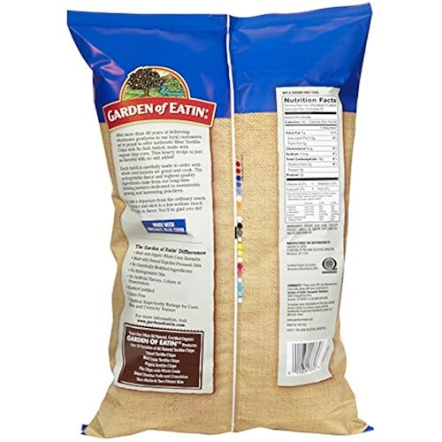 Garden Of Eatin' Blue Chips, No Salt, Party Size, 16 oz Grocery & Gourmet Food, Snack Foods, Chips & Crisps, Tortilla