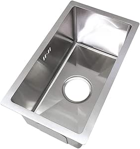 Fregadero de Cocina, Cuadrada De Acero Inoxidable Fregadero De La