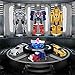 Siyushop 7 Pcs Transform Toys,Deformation Car Robots,Mini Action Figures,Toys for Boys age 3 and up.