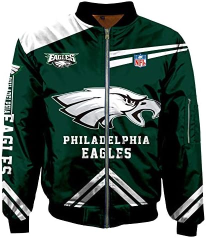 K3K Super Bowl Champions Jackets Mens Autumn Winter Outdoor Sports Big Size Outerwear Coats