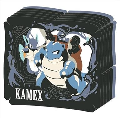 ポケットモンスター カメックス ペーパーシアター ペーパーアート 通販 Amazon
