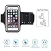 [2 Pack] Armband, MaxTeck Premium Sports Armband Jogging Exercise Cycle Arms Package with Key Holder for iPhone 6S, 6S Plus, 5S,SE, Samsung S7 Edge, S6 ,HTC LG Sony - Black
