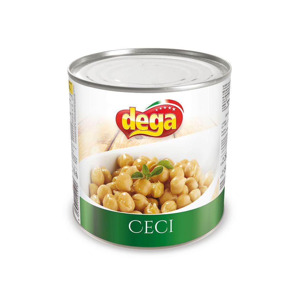 Garbanzos en lata Gr. 2500[6 paquetes]: Amazon.es: Alimentación y ...