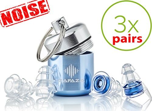 Earplugs - High Fidelity Ear Plugs for Swimming Musician Concerts Shooting Men Women Adults - In ear plugs - Noise Cancelling Earplugs - Small Ear Plugs Silicone - Hearing Protection - Ear Plugs Kit