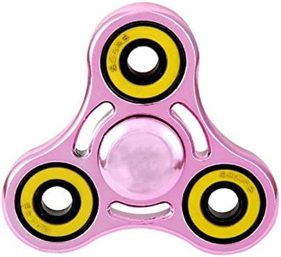 Parit FIDGET SPINNER TOY Finger Hand Spinner Gyro High-Speed Relieve Stress EDC Autism Focus Toy for Killing Time (Pink)