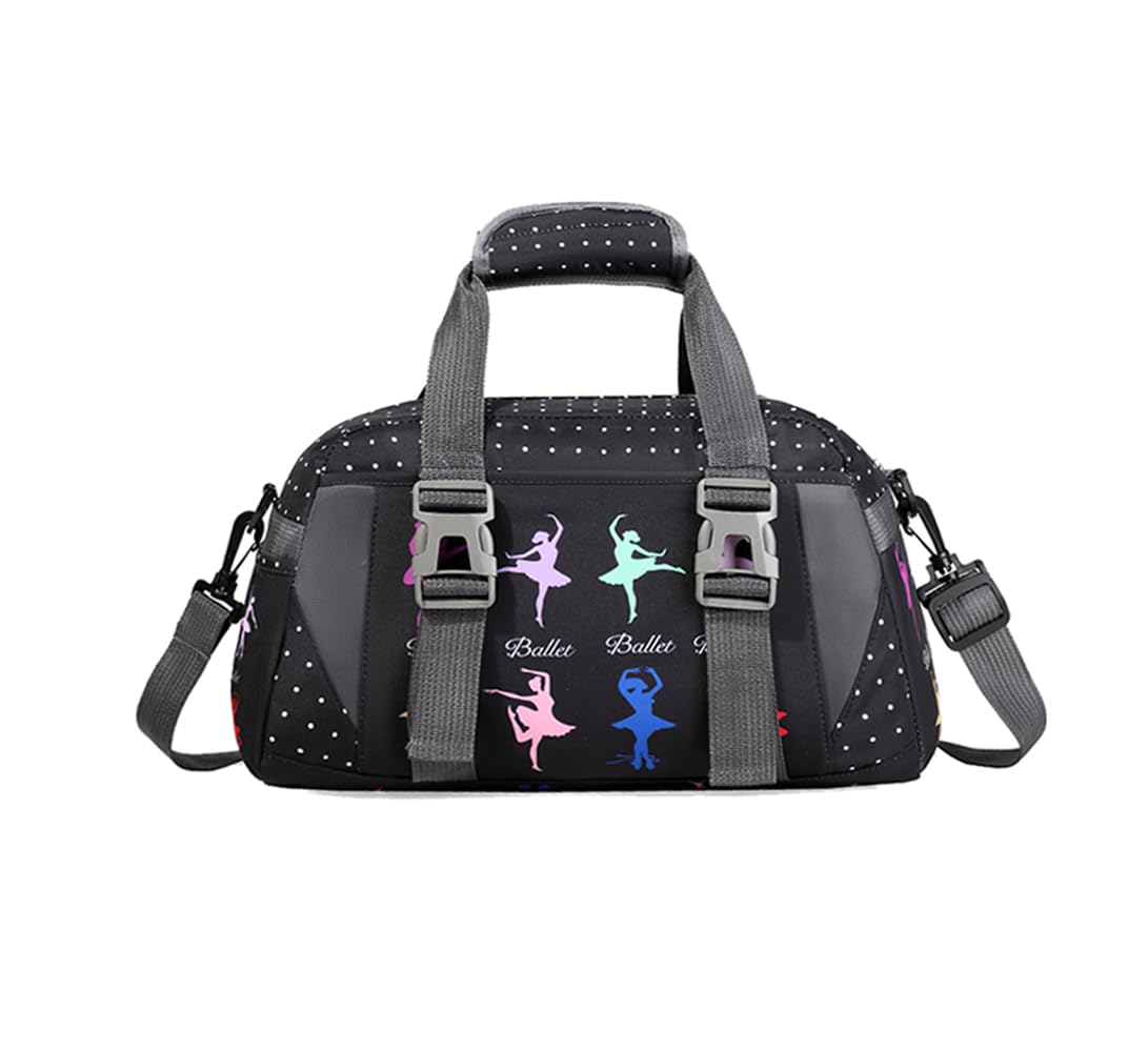 Dance Bag,Ballet Bag,Dance Bags for Girls,Small Gym Bag,Small SportsBag(Dancer, S)