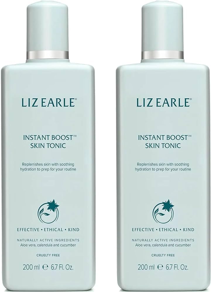 Liz Earle Instant Boost Skin Tonic 200ml Duo Unboxed