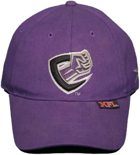 New! Purple XFL 3D Embroidered Chicago Enforcers Flex fit Cap