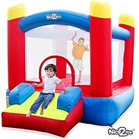 Nice2you Bounce House Indoor Outdoor Bouncy Castle Birthday Party for Kids