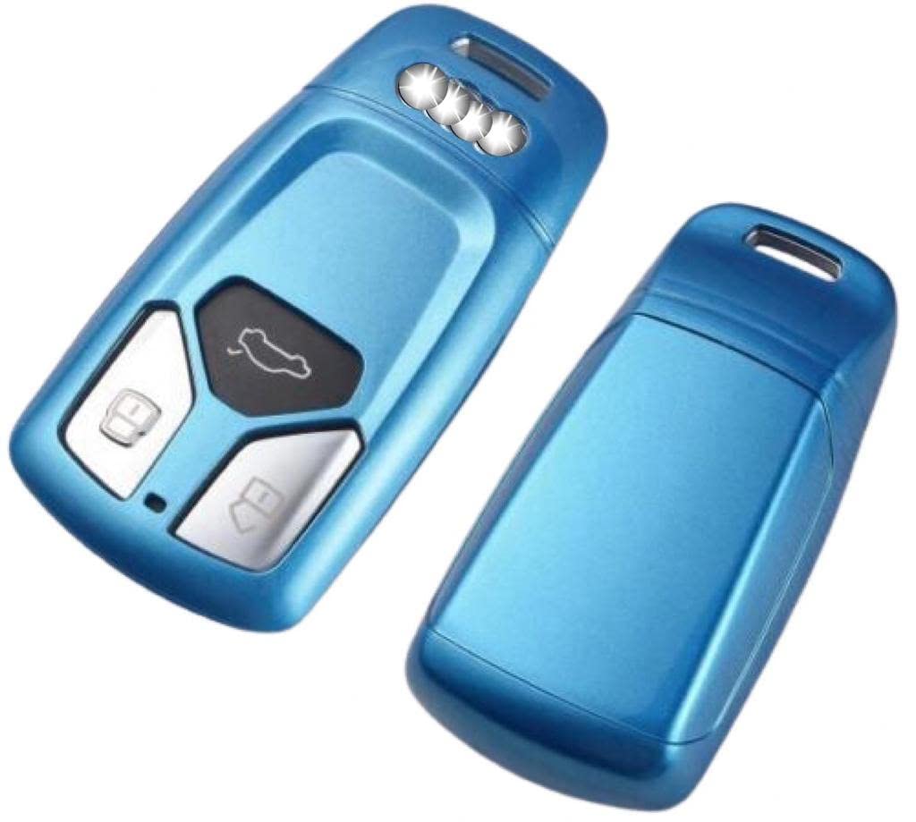 Protex IGH GLOSS HARD PLASTIC ABS SHELL CASE COVER FOR 3 BUTTON INTELLIGENT KEY FOB REMOTE NEW 2017 18 2019 AUDI TT TTS TTRS SLINE