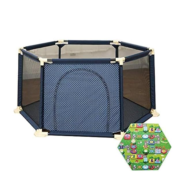 6パネル子供の遊び場安全柵独立した遊び場 色オプション 屋内屋外用は